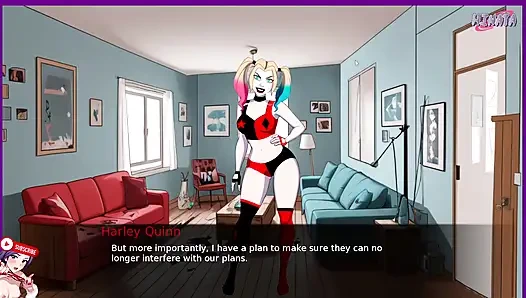 DC COMIC'de iç çamaşırı testi. Benim için soyunuyor. HD ÇIZGI FILM