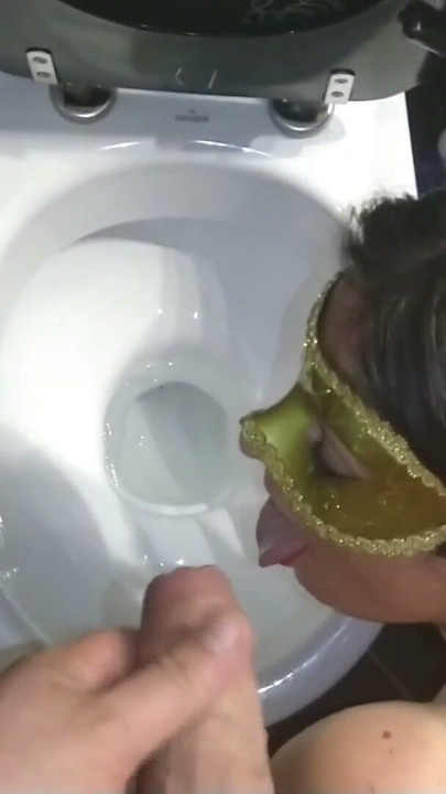 After she tried my step father's piss🙏I never wash my fat dick with water again! humiliation human urinal | Clip 1