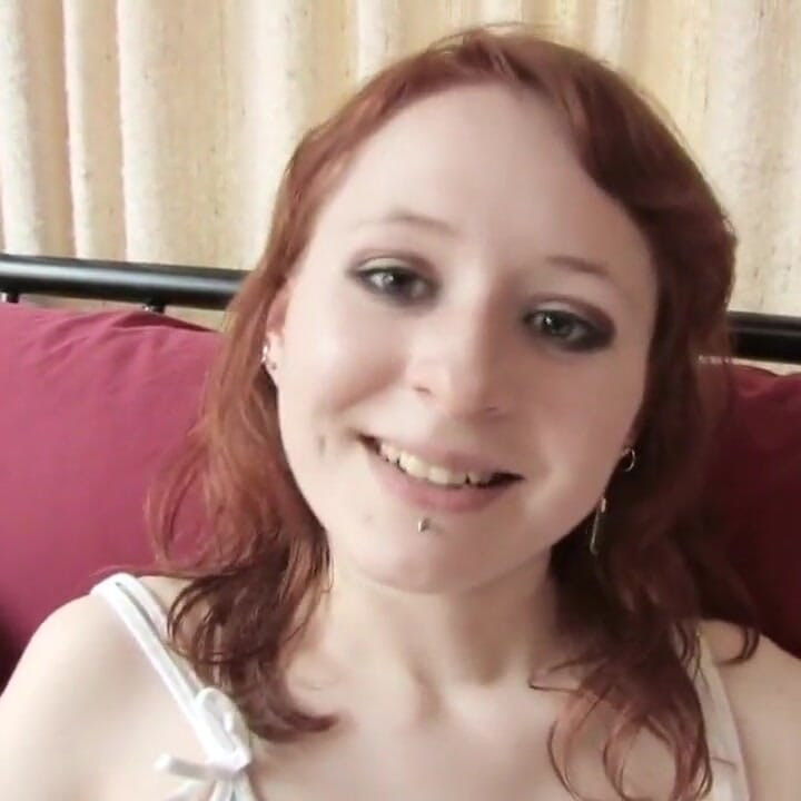 Hot redhead picked up and fucked up at home