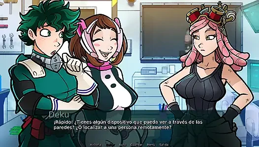 Meis Projekt – Die üppige Ochako Uraraka aus My Hero Academia Testet die große Erfindung der schönen Mei