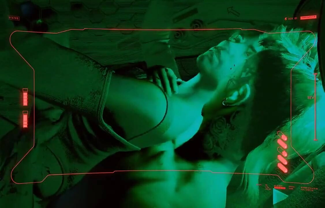 Cyberpunk 2077 scena di sesso con Panam di Loveskysan