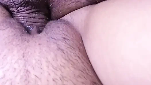 You will clearly see the land going inside the chute.