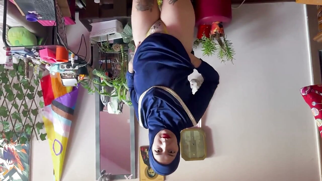 Hijab Striptease