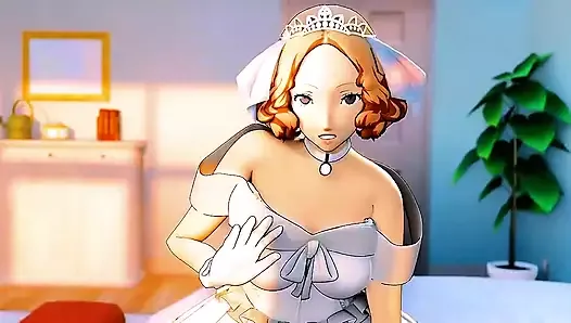 Don't Tell The Groom! Haru breaks off her engagement. Hentai Full Episode!!