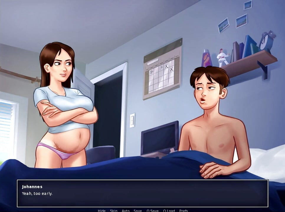 סאגת קיץ - יוהנס שיחק עם הכוס של איב והיא נתנה לו עבודת יד