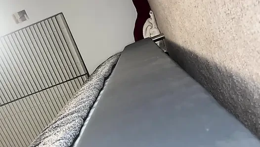 Özensiz sakso ve ardından yüze boşalma