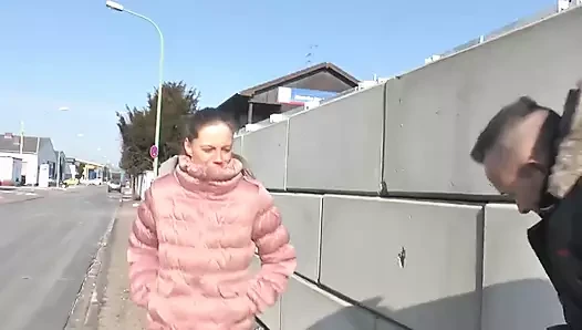 Petite milf on the big dick