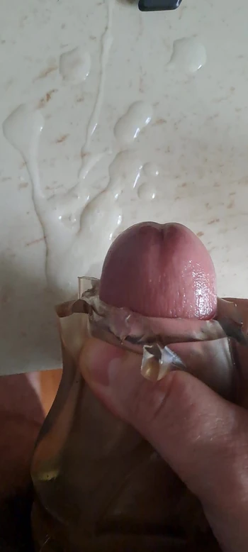 hairy erect cock solo masturbation and cumshot