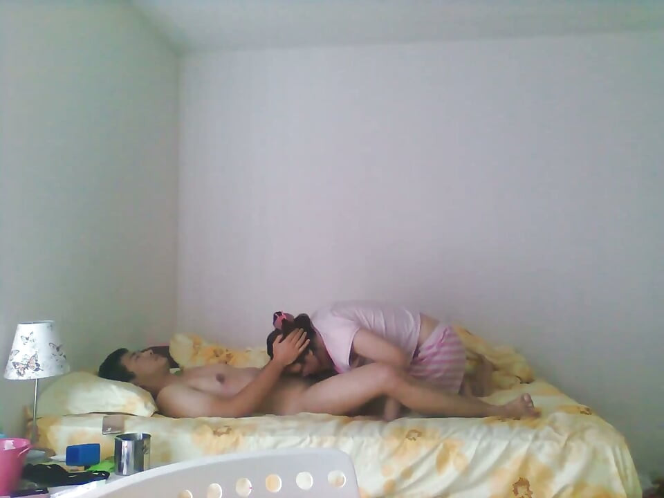Submissive Chinese Slut Sucks My Dick and Swallows My Cum