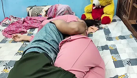 Hot bedroom night dress romantic hot fuck by kerala mallu couples