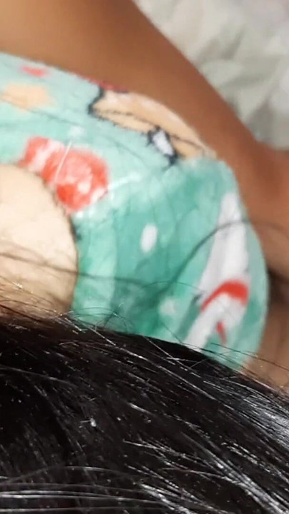 Stepmother woke up from my and my friend&#039;s screams during sex and secretly joined us | Clip 2