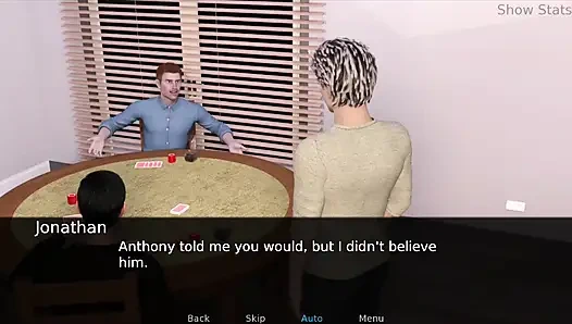 Ateşli evli kadın: Merry ve Jenny dışarı çıktı