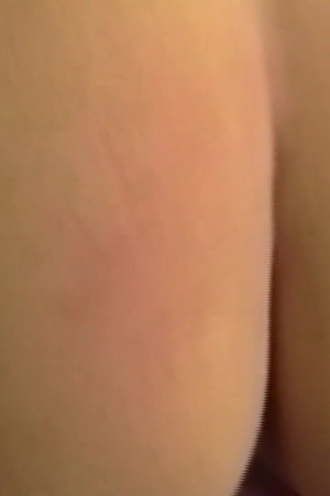 Blonde Teases Naked Body on Couch in Lingerie