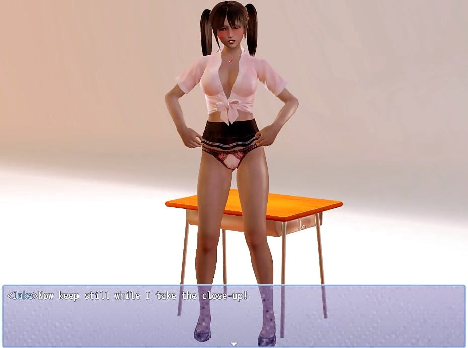Coming of ages - gameplay - roleplay - cosplay as student - photoshoot 3