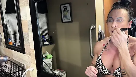 Durch make-up zu niesen ist allergisch gegen Glamour