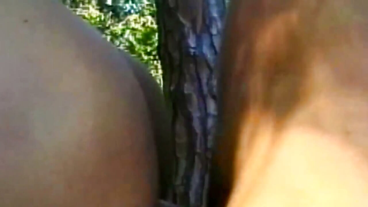 Insatiable Blonde 18yo Drains Transsexual Cock Outdoors