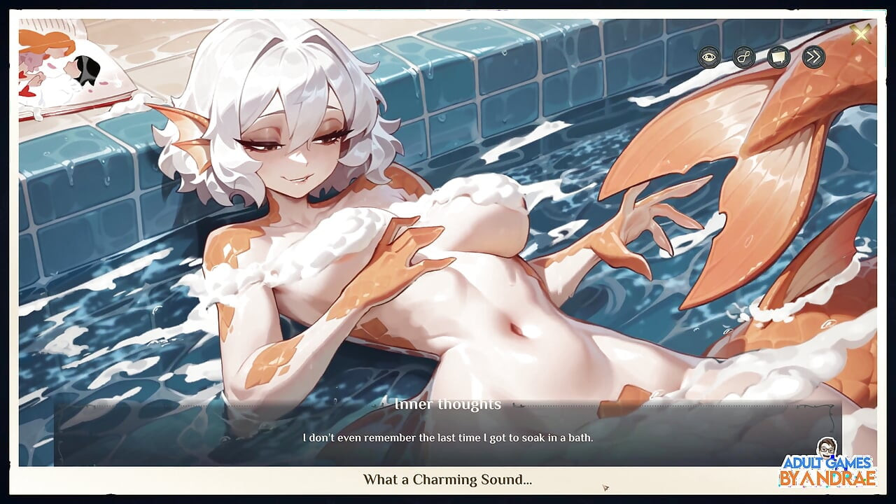Hotel Tales: H-scene - Pasithea Se Masturbando Na Piscina
