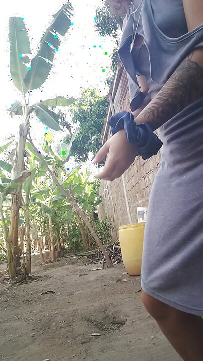 I like my neighbors to see me while I hitchhike