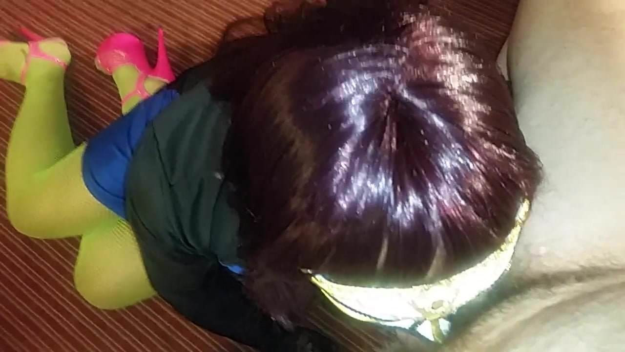 Trisha Sucks Daddy Cock