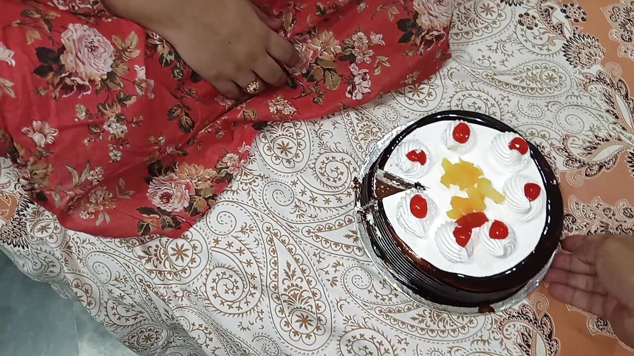 Desi Indian husband wife marriage anniversary cake romance sex - Hindi Audio