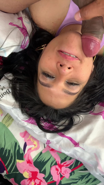 Thrilling moment from "BLOWJOB-I gave a delicious blowjob to a stranger on the street"