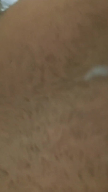 Shooting a big load using a vibrator on my cock  I almost hit my face