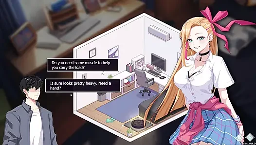 Happy student part 3! Washing machine sex!