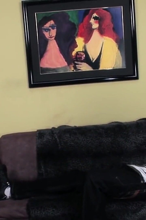 Lucky chick is bouncing on the big black cock