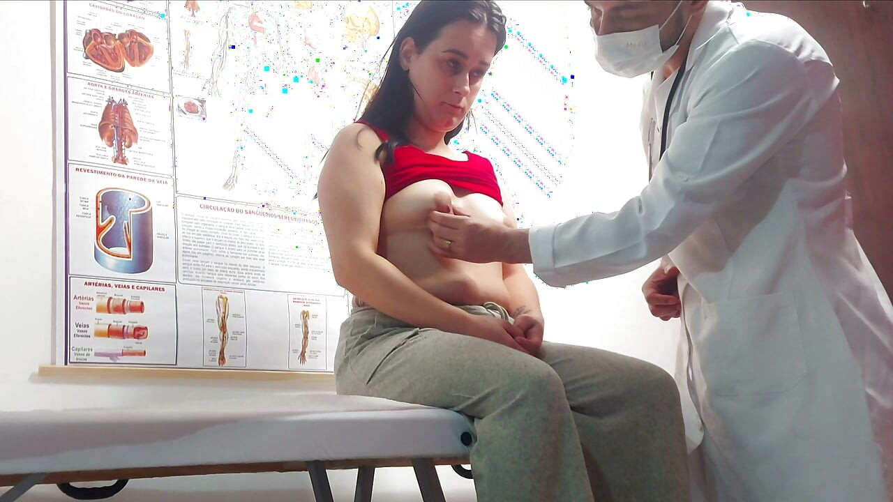 Gynecologist Sticks Dildo in Pussy, Fingers in Ass and Fucks Patient!