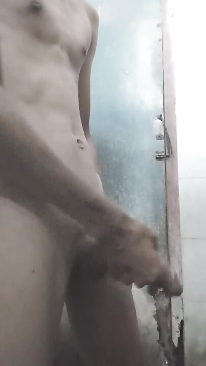 Shaking Bent Dick | Solo Masturbation | Asian Big Dick