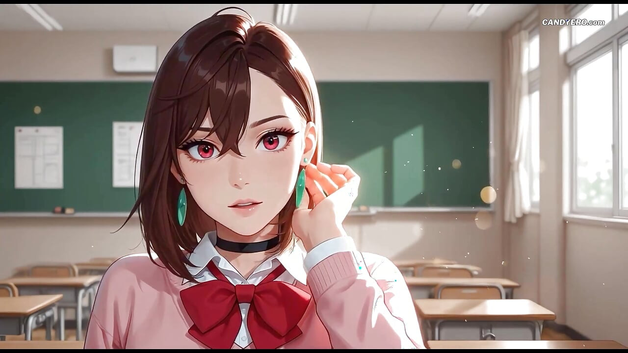 モモとの独占放課後レッスン(AI作成)