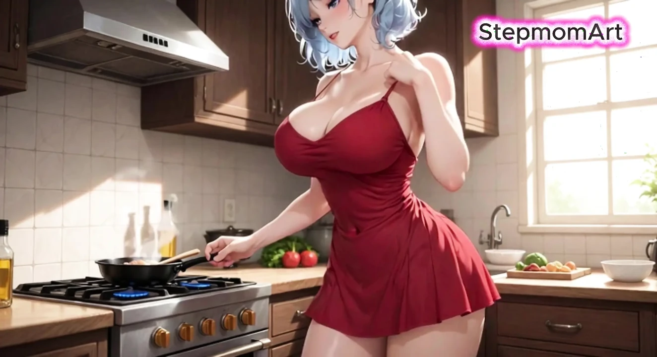 JOI Stepmom Desperate Kitchen Play - Come with me 100% You'll cum - Dirty Talk
