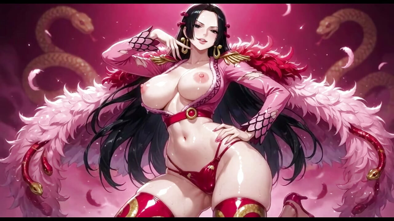 Boa Hancock Zmysłowy złośliwiec - One Piece Piracki Cesarzowa gorące bikini