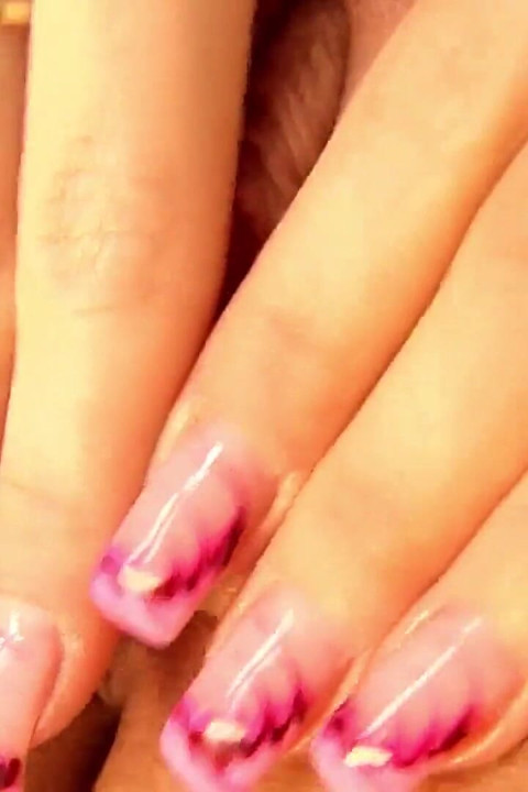 Blonde Fucks Herself with Colorful Dildos in Closeup