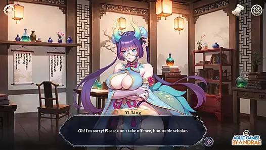 Ep3: Xulang'ın imparatorluk hareminde yasak anı - harem fantezisi