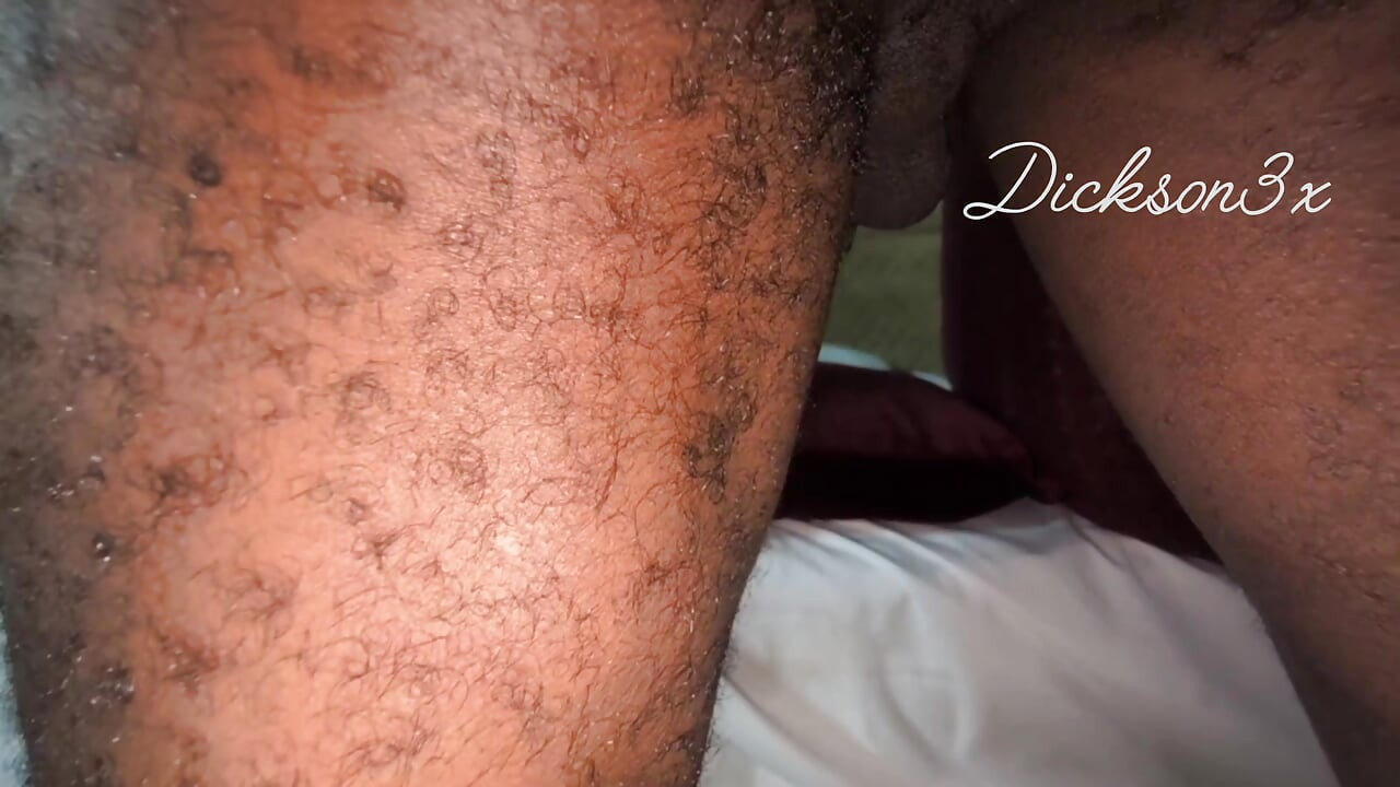 Ebony Guy Taking Two Massive Dick as We Handled Himwell