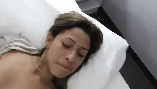 Volles vergnügen mit der Latina Africa Danger. Analer creampie