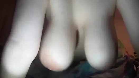 Huge natural Tits. Want to suck them ?