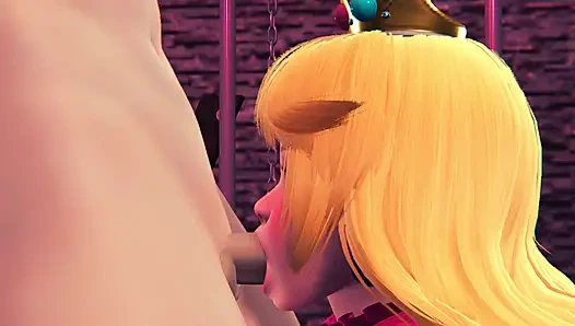 Prenses Peach'in yeni bir cinsel itaatkarı var - 3 boyutlu tam animasyon