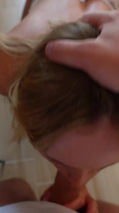 Step Sister Got Bored Without Wi-fi While Parents Are at the Beach - POV Vacation Creampie