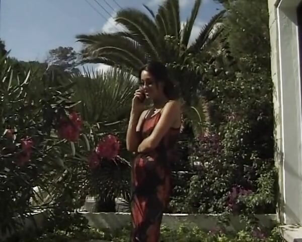 In Spain Under Hot Sun, Lesbians, Spectators, by the Pool