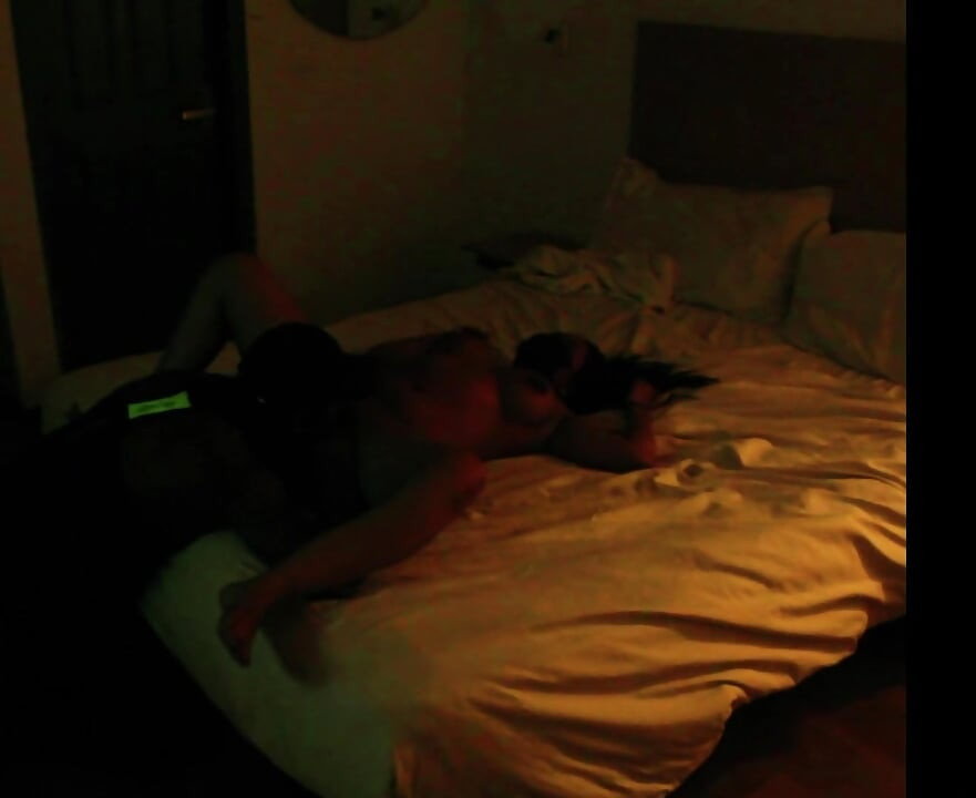 Licking my girlfriend hard Squirting fucking doggy style and she rides very hard