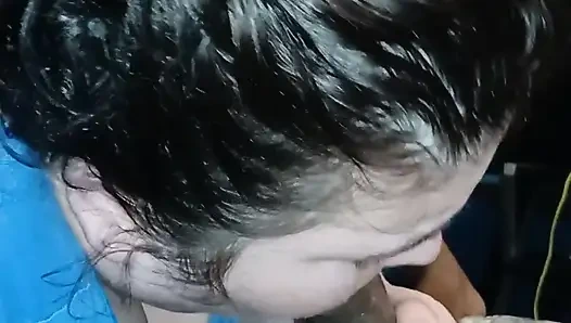 Bu pawg'ın boğazı harika