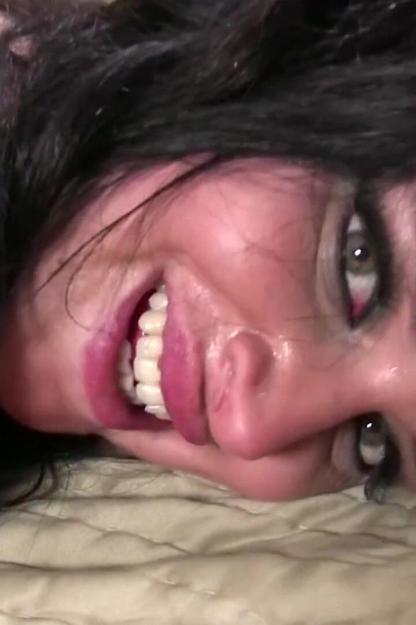 Busty big ass chick banged and sprayed on her big tits