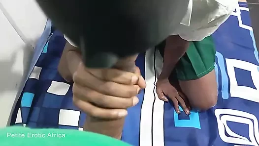 Anal Fingering and Fucking Skinny African Teen Lovet