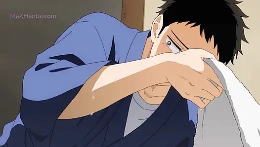 Marin X Gojo: Bathroom Sex with Curvy Stepsis (Hentai Sex Parody)