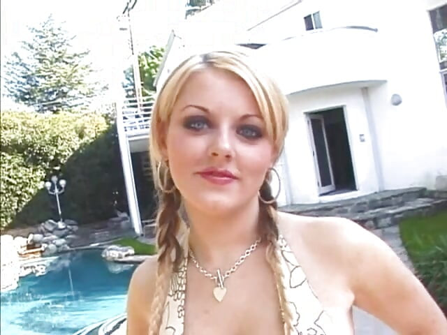 Blonde whore rides BBC like a pro