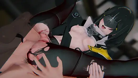 Arknights: Endfield Endmin полная коллекция: на улице, в видео от первого лица, двойное проникновение и анал (4K)