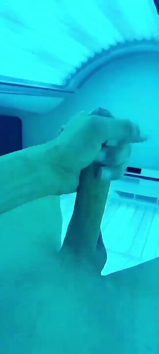 selfie im Solarium