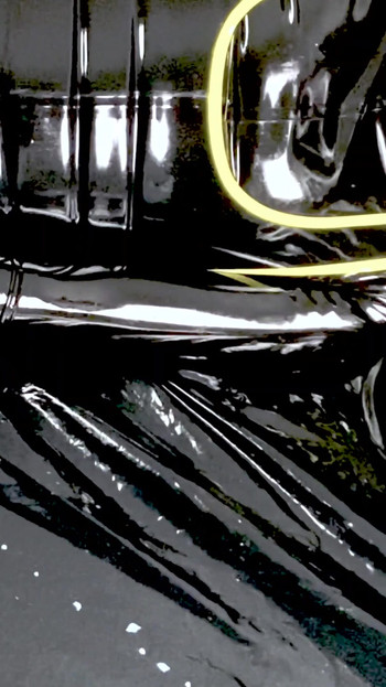 Jaw-dropping moment from "Rubber Gimp Milking!"